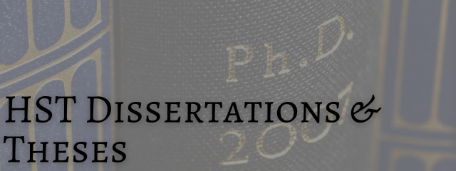 Dissertations and Theses