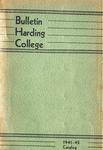 Harding College Course Catalog 1941-1942 by Harding College