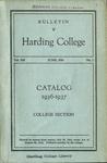 Harding College Course Catalog 1936-1937 by Harding College