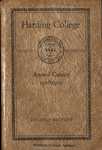 Harding College Course Catalog 1928-1929 by Harding College