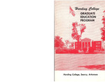 Harding College Graduate Education Program, 1962-63