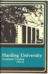 Harding University Graduate Catalog, 1982-1984 by Harding University