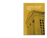 Harding University Graduate Catalog, 1986-1988