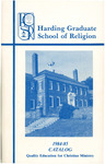 Harding University Graduate School of Religion 1984-1985 Catalog