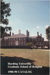 Harding University Graduate School of Religion 1988-1990 Catalog