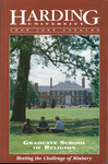 Harding University Graduate School of Religion 1998-1999 Catalog
