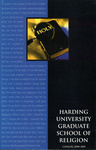 Harding University Graduate School of Religion 2000-2001 Catalog