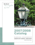 Harding University Graduate School of Religion 2007-2008 Catalog
