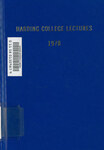Harding College Lectures 1978 by Harding University