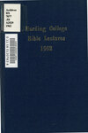 Harding College Bible Lectures 1962 by Harding University