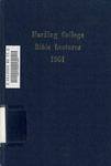 Harding College Bible Lectures 1961
