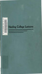 The Harding College Lectures 1951