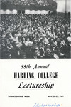 38th Annual Harding College Lectureship Program (1961)