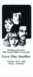 58th Annual Harding University Lectureship Program (1981) by Harding University