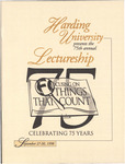 75th Annual Harding University Lectureship Program (1998)