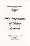 The Importance of Being Earnest (1999 program)