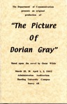The Picture of Dorian Gray (2002 program and stage plan)