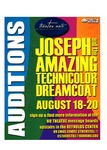 Joseph and the Amazing Technicolor Dreamcoat (2012 auditions poster)
