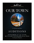 Our Town (2012 auditions poster)