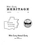 White County Heritage 1986 by White County Historical Society