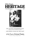 White County Heritage 2001 by White County Historical Society