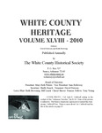 White County Heritage 2010 by White County Historical Society