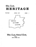 White County Heritage 1976 no. 1 by White County Historical Society