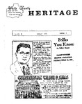 White County Heritage 1972 no. 1 by White County Historical Society