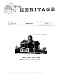 White County Heritage 1970 no. 1 by White County Historical Society