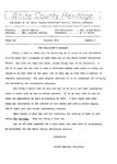 White County Heritage 1965 no. 1 by White County Historical Society