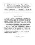 White County Heritage 1965 no. 2 by White County Historical Society